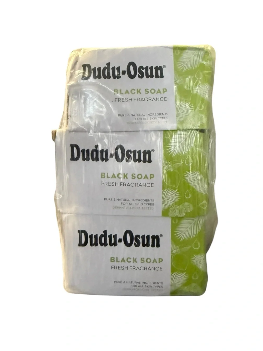 DUDU OSUN AFRICAN BLACK SOAP BARS 6(PACK)